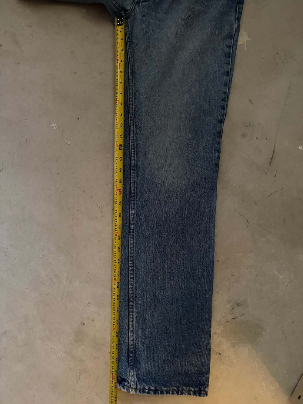90s Levi's 505 Jeans Blue Denim - Picture 9 of 9